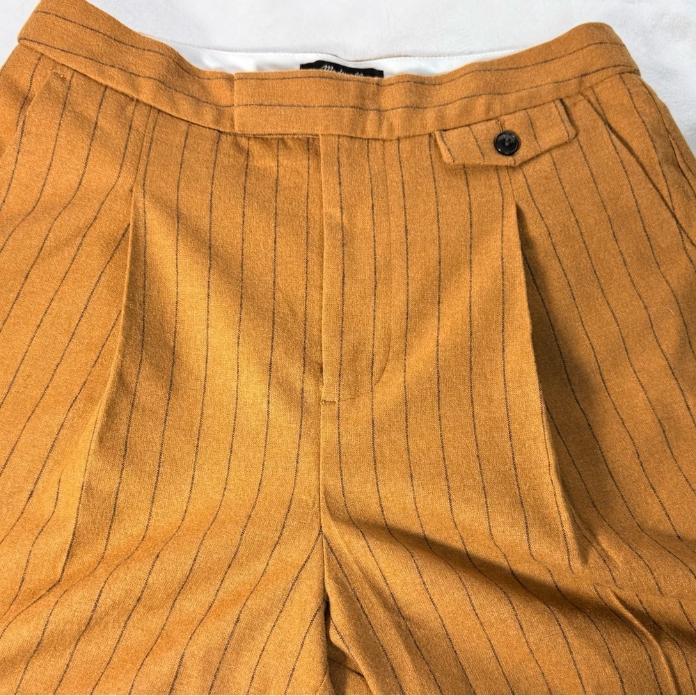 Madewell Women's Brown Wide-Leg Pants - Picture 7 of 12